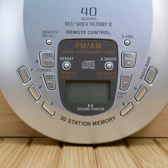 Panasonic SL-SX469V Portable CD Player, with am/fm Tuner - Picture 3 of 7